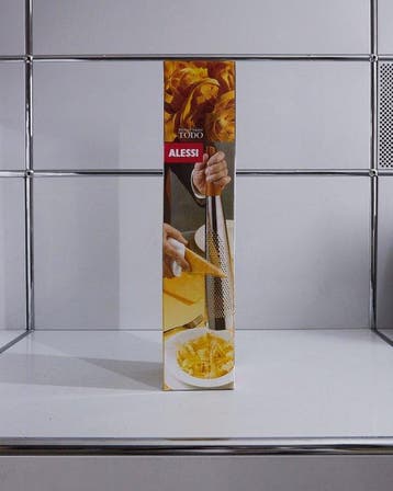 Alessi - Richard Sapper - Râpe à fromage - À faire - Acier,