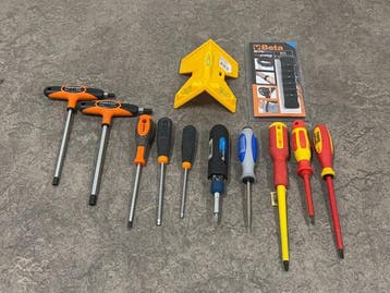 Veiling - montagegereedschap diverse set 12-delig, Doe-het-zelf en Bouw, Nieuw