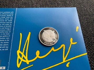 Belgique. 10 Euro 2004 75 Jaar Tintin/Kuifje Proof (Sans, Timbres & Monnaies