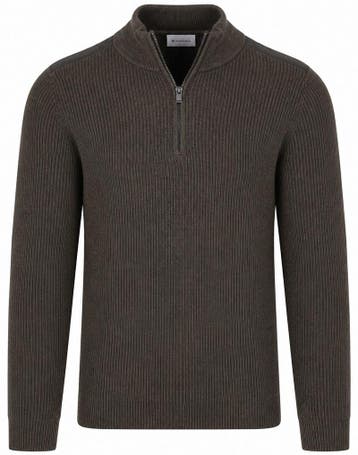 Suitable Half Zip Trui Patch Olive maat Maat 52/54 (L) Heren, Verzenden, Nieuw, Maat 52/54 (L), Suitable