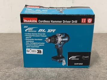 Veiling - Makita accu klopboormachine 18V body DHP489Z, Doe-het-zelf en Bouw, Nieuw