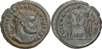 Antoninian 295/296, Kaiserzeit Constantius I Chlorus 293-306, Verzenden