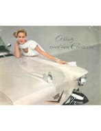 1962 CADILLAC PROGRAMMA BROCHURE ENGELS (USA), Nieuw