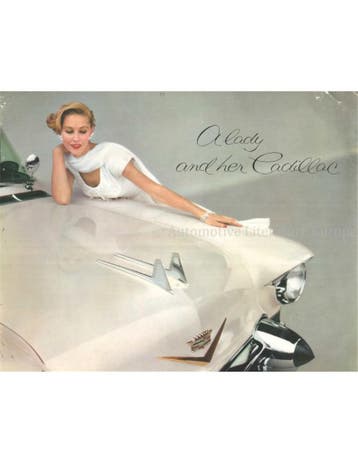 1962 CADILLAC PROGRAMMA BROCHURE ENGELS (USA), Nieuw