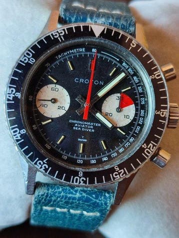 Croton - Cronomaster Aviator Sea Diver - Ref. 107 - Heren -