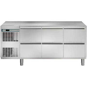 Koelwerkbank | CRIO TECH | 440L | 6 Laden (1/1 GN) |, Verzenden