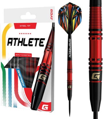GOAT Athlete Red 90% Tungsten Dartpijl - 23.5 Gram, Ophalen of Verzenden, Nieuw, Pijlen