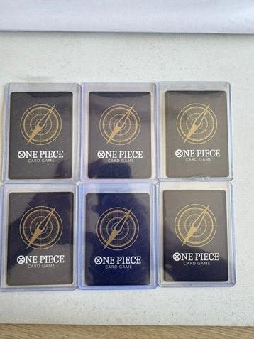 Bandai - 6 Card - One Piece - EVENT MANGA