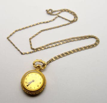 Buler - Swiss Made - mechanical pocket watch with chain -, Nieuw