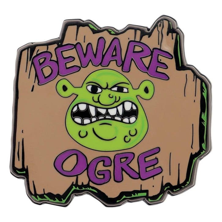 Shrek Pin Badge Beware Ogre Limited Edition, Verzamelen, Film en Tv, Nieuw, Ophalen of Verzenden
