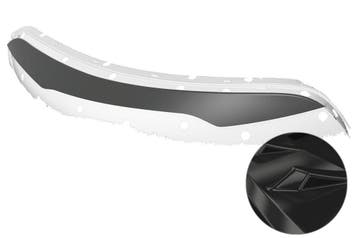 Koplampspoilers voor Kia Soul 2e generatie SB292-G, Verzenden