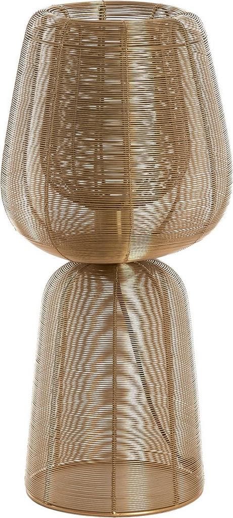 2dekans | Light & Living Tafellamp Aboso - Goud - Ø24cm -, Auto-onderdelen, Interieur en Bekleding, Ophalen of Verzenden