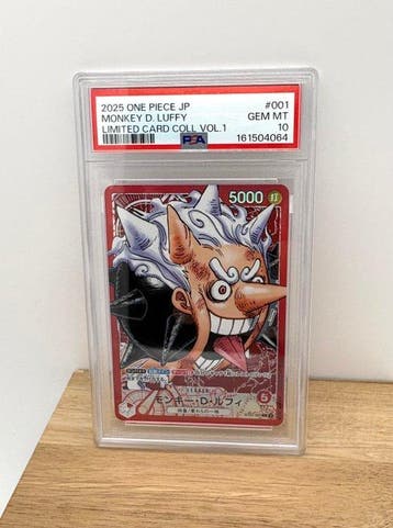 Bandai - 1 Graded card - One Piece - Monkey D. Luffy