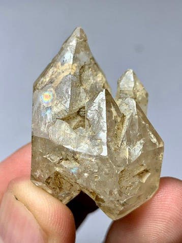 105-gram lot beëindigd venster kwarts kristal met