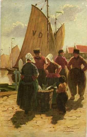 Illustrator Gerstenhauer - Ansichtkaart (126) - 1905-1925, Verzamelen, Gelopen