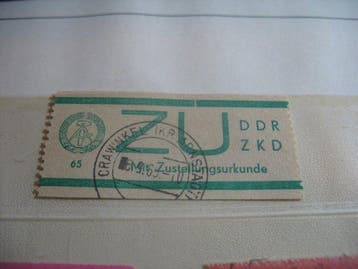 Duitse Democratische Republiek (DDR) - ZKD kleine