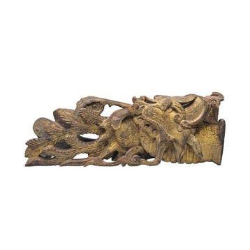 Bois doré sculpté Peranakan - Baba-Nyonya - Région des