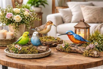 Cabane à oiseaux (4) - Métal - oiseaux en métal faits à la