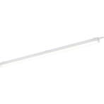 Witte LED Vloerlamp met Stoffen Kap, 13W LED, Warm Wit 2700K, Huis en Inrichting, Verzenden, Nieuw