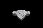 Ring - 14 karaat Witgoud - 2.18ct. tw. Diamant (Lab-grown) -, Handtassen en Accessoires, Ringen, Nieuw