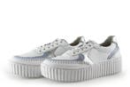 Gabor Sneakers in maat 39 Zilver, Kleding | Dames, Overige kleuren, Verzenden, Gabor, Zo goed als nieuw