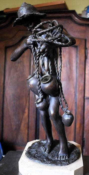 dal modello di Achille DOrsi (1845-1929) - sculptuur,