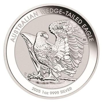 Australië. 1 Dollar 10 x 2025 1 oz $1 AUD Australian Silver
