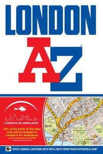 London Street Atlas 9781843488835 A-Z Maps, Verzenden, A-Z Maps