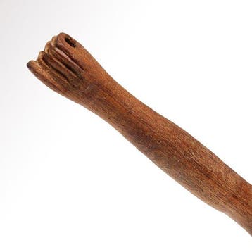Oud-Egyptisch Hout arm, Antiek en Kunst
