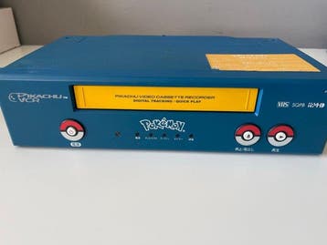 Funai - VHS pokemon ver - Pikachu VHS recorder - Videogame -, Nieuw