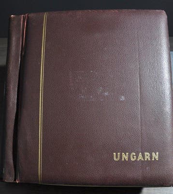 Hongrie - Belle collection 1871/1976 dans un album Schaubek