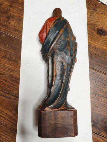 Beeldje - Sacro Cuore di Gesù - Hout