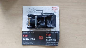 Corgi 1:43 - Modelauto - 1911 Ford Model T (Tin Lizzie)