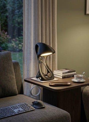TiWo Design - Lampe de table - «Oryx Glow» sculpture
