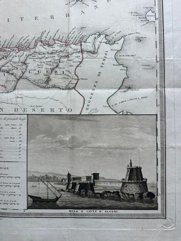 Algerije - Carta van de Teggenza van Algerije; Molo è città, Boeken, Nieuw