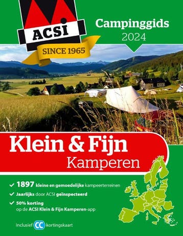 Klein & Fijn Kamperen / 2024 / ACSI Campinggids ACSI, Boeken, Reisgidsen, Verzenden, Gelezen, ACSI
