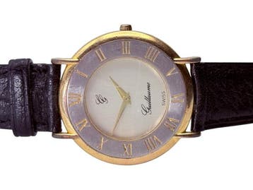 Veiling - Guillaume | Elegant Vintage Dresswatch met Romeins, Handtassen en Accessoires, Horloges | Dames, Gebruikt