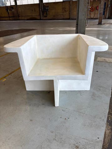 101 Copenhagen Brutus Lounge Chair - Bone White - Fauteuil, Verzenden