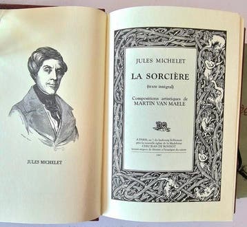 Michelet. Diricq - La sorcière. Maléfices et sortilèges -