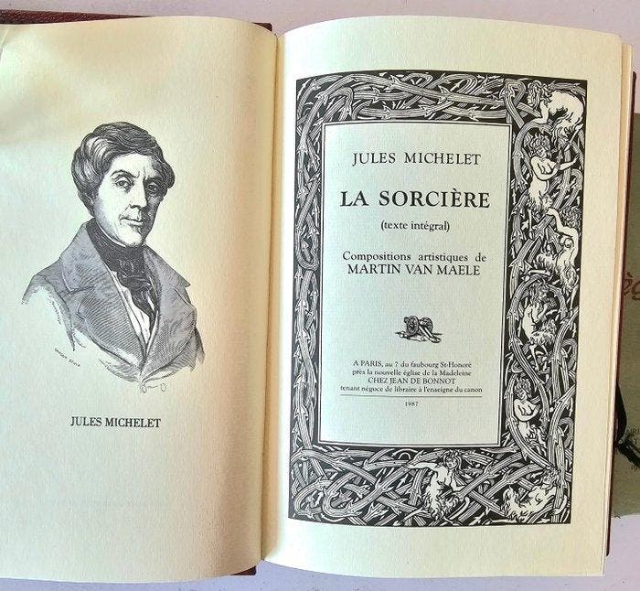 Michelet. Diricq - La sorcière. Maléfices et sortilèges -, Antiquités & Art, Antiquités | Livres & Manuscrits