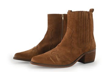 Manfield Cowboy laarzen in maat 39 Cognac, Verzenden