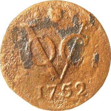 VOC - Utrecht. 1/2 & 1 Duit 1752 & 1754 (4 verschillende)