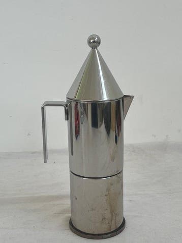 Alessi - Aldo Rossi - Fluitketel - La Conica - Staal