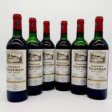 1985 Chateau Coufran - Haut-Médoc Cru Bourgeois - 6, Verzamelen, Wijnen, Nieuw
