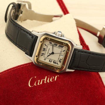 Cartier - Santos Galbée - 1566 - Homme - 1990-1999, Bijoux, Sacs & Beauté
