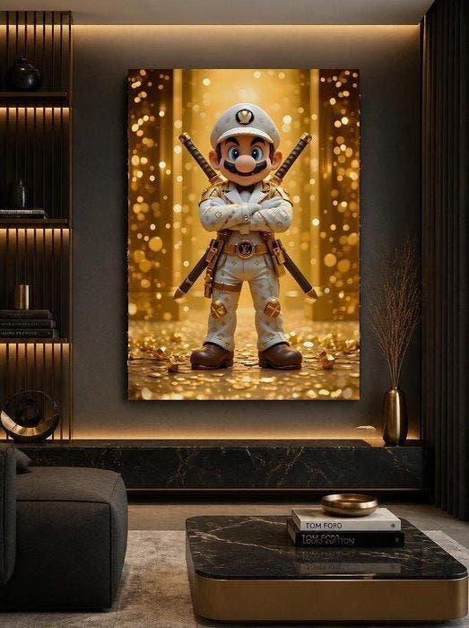 JZL - [XL] “Golden Shogun Mario” [Luxury Tribute], Consoles de jeu & Jeux vidéo, Consoles de jeu | Accessoires Autre