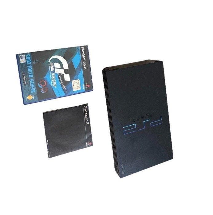 Sony - Playstation 2 (PS2) - fat con gioco Gran Turismo 2002, Games en Spelcomputers, Spelcomputers | Overige Accessoires