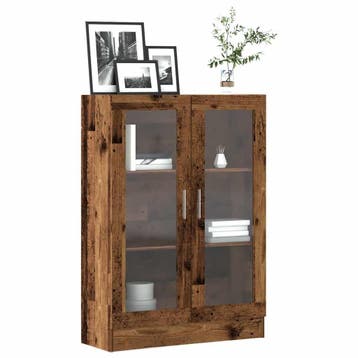 vidaXL Boekenkast 82,5x30,5x115 cm bewerkt hout oud, Maison & Meubles, Armoires | Bibliothèques, Verzenden