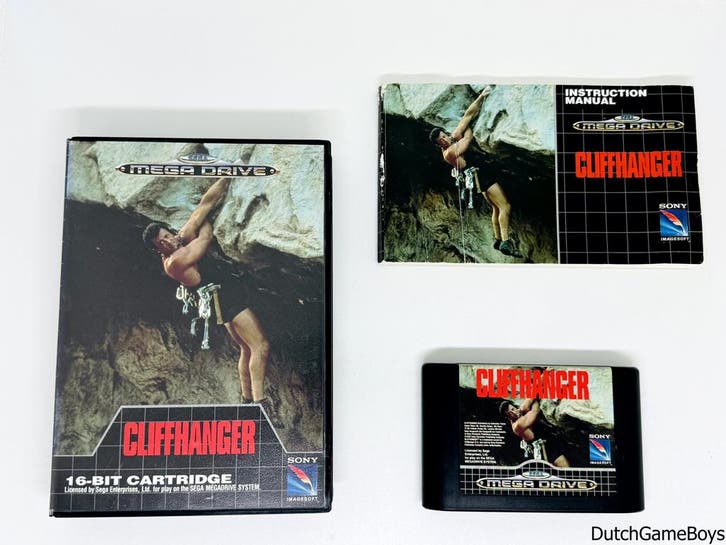Sega Megadrive - Cliffhanger, Games en Spelcomputers, Games | Sega, Gebruikt, Verzenden