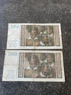België. - 2 x 500 Francs - 1957 - Pick 130 (Zonder